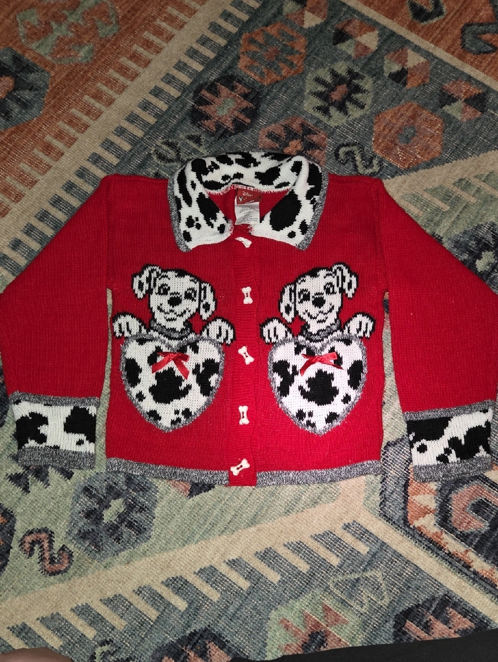 Disney 101 Dalmations Vintage 90s Size 4/5 Sweater